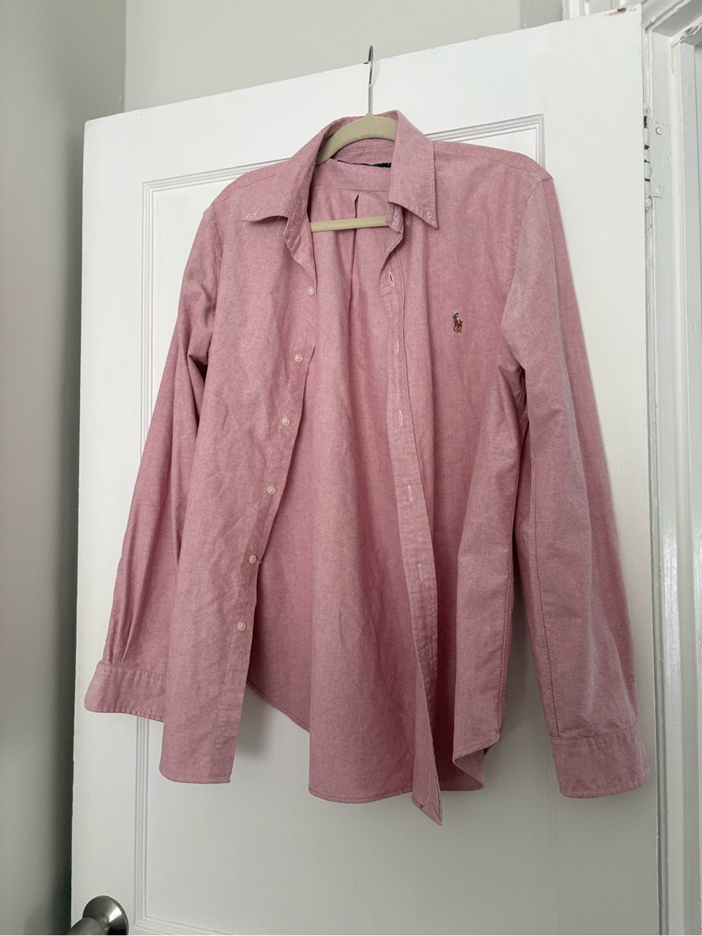 Ralph Lauren Men’s Light Pink Button-Down Dress Shirt - Picture 4 of 4